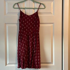 Old navy dark red dress